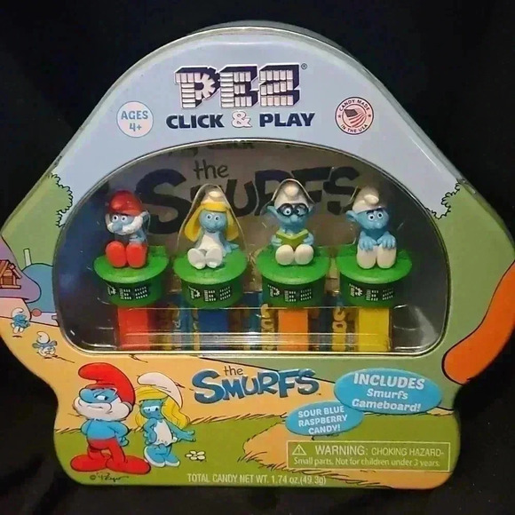 Pez click & play The Smurfs - Picture 1 of 2